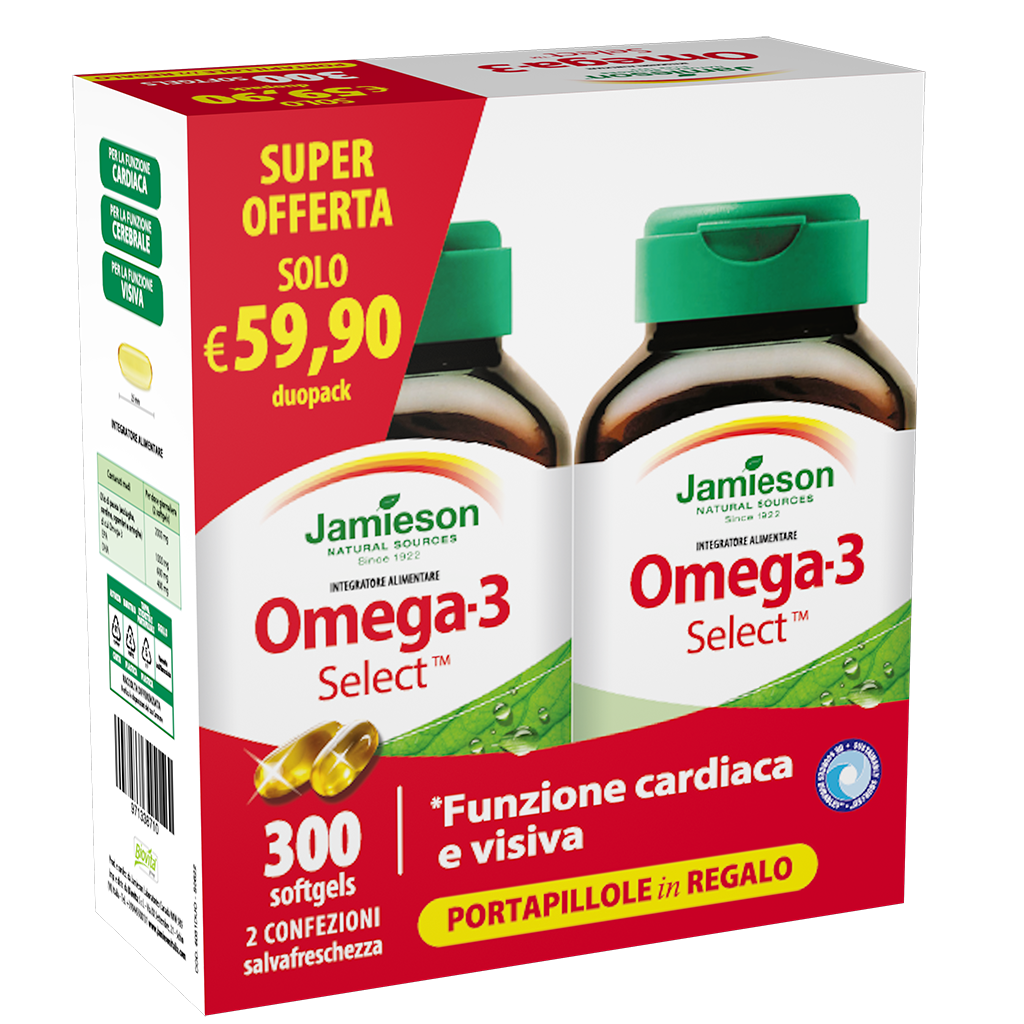 Omega-3 Select™ Promo DUOPACK 2 x 150 cps