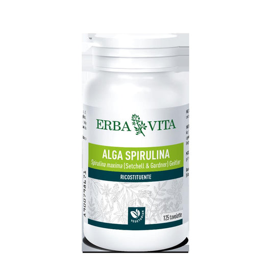 Erba Vita Alga Spirulina 125 Tavolette 400mg