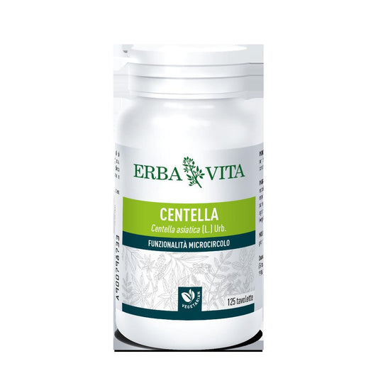 Erba Vita Centella Asiatica 125 Tavolette 400mg