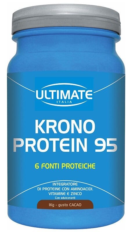 Ultimate Krono Protein 95 Polvere Gusto Cacao 1Kg