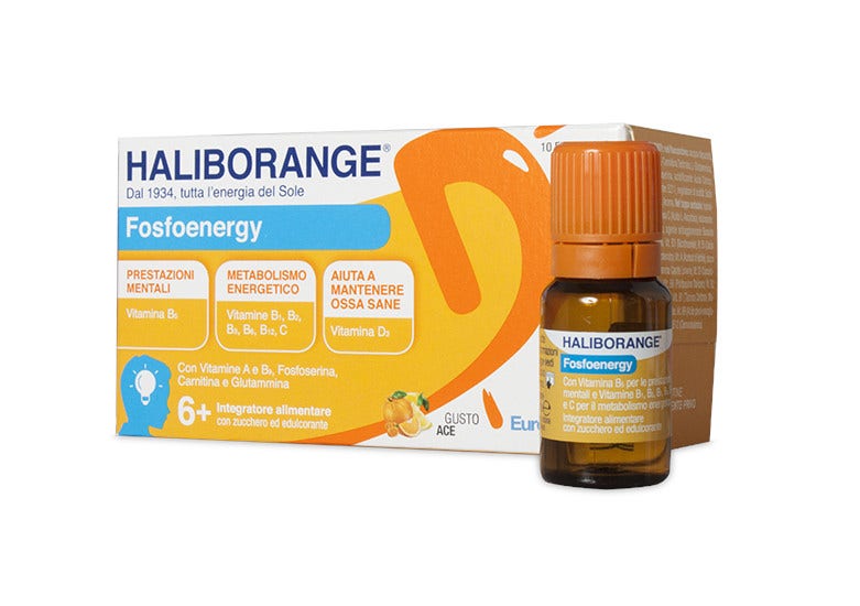 Haliborange Fosfoenergy 10 Flaconi