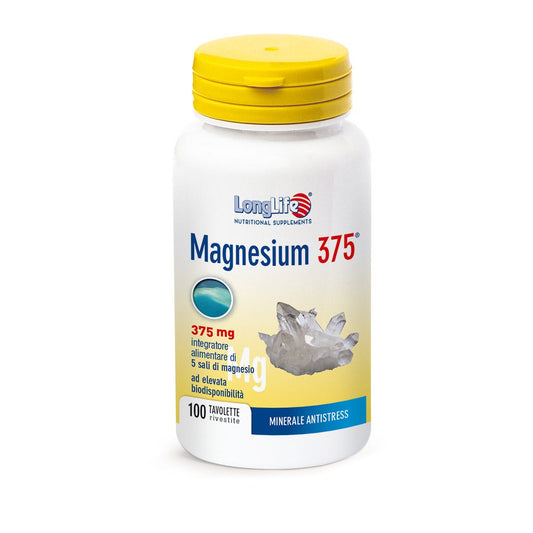 Longlife Magnesium 375 100 Tavolette