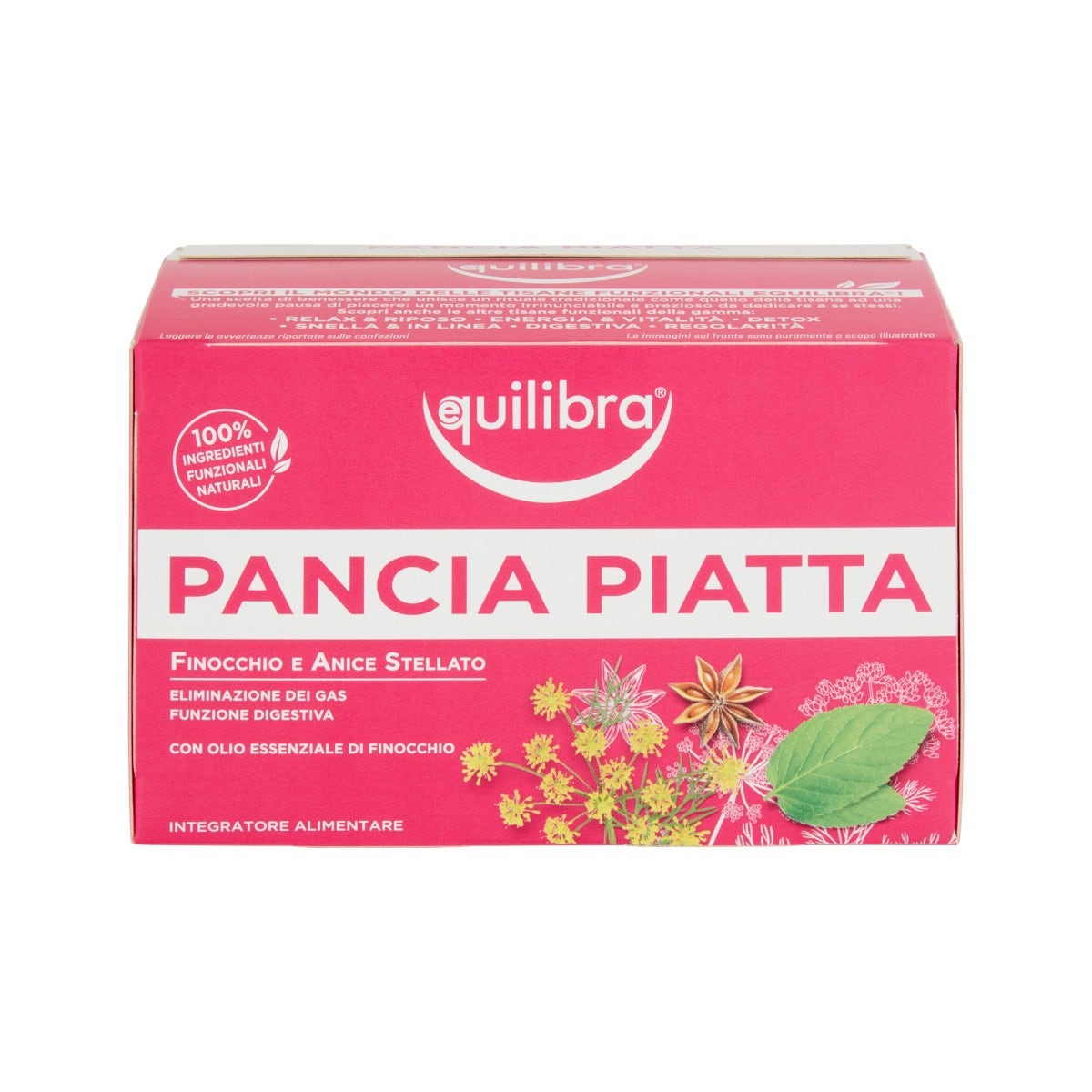 Equilibra Tisana Pancia Piatta 15 filtri