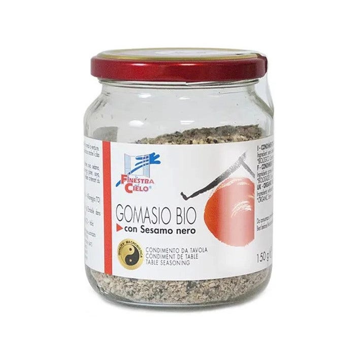 La Finestra Sul Cielo Gomasio Sesamo Nero Bio 150g