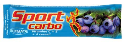 Ultimate Sport Carbo Barretta Mirtillo/Yogurt 25g