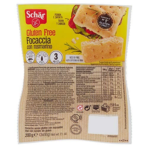 Schar Focaccia Rosmarino 200g