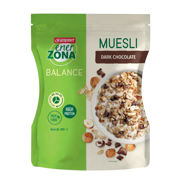 Enerzona Muesli Dark Chocolate Sacchetto Da 230g