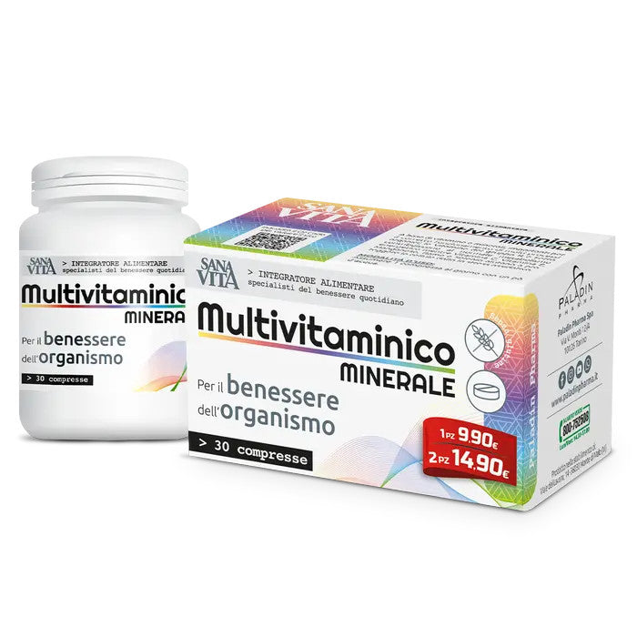 Sanavita Multivitaminico Minerale 30 Compresse