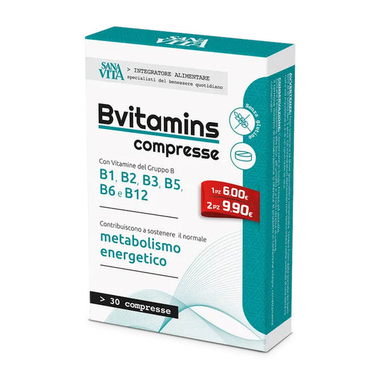 Sanavita B-Vitamins 30 Compresse