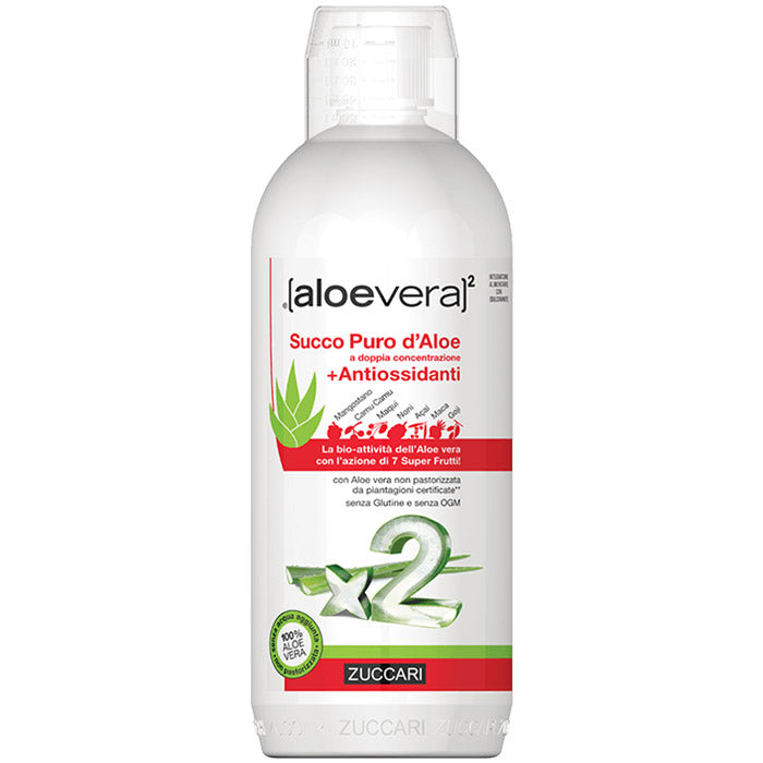 Succo Puro d'Aloe + Antiossidanti (1000ml)