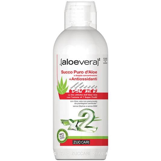 Succo Puro d'Aloe + Antiossidanti (1000ml)