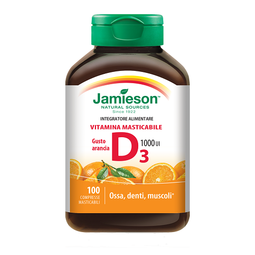 Vitamina D3 Masticabile 100 cpr