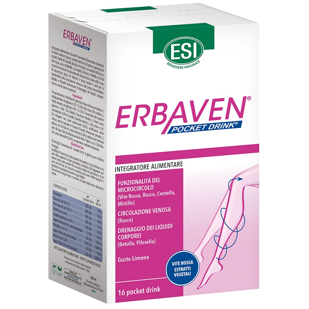 Erbaven 16 Pocket Drink 320ml