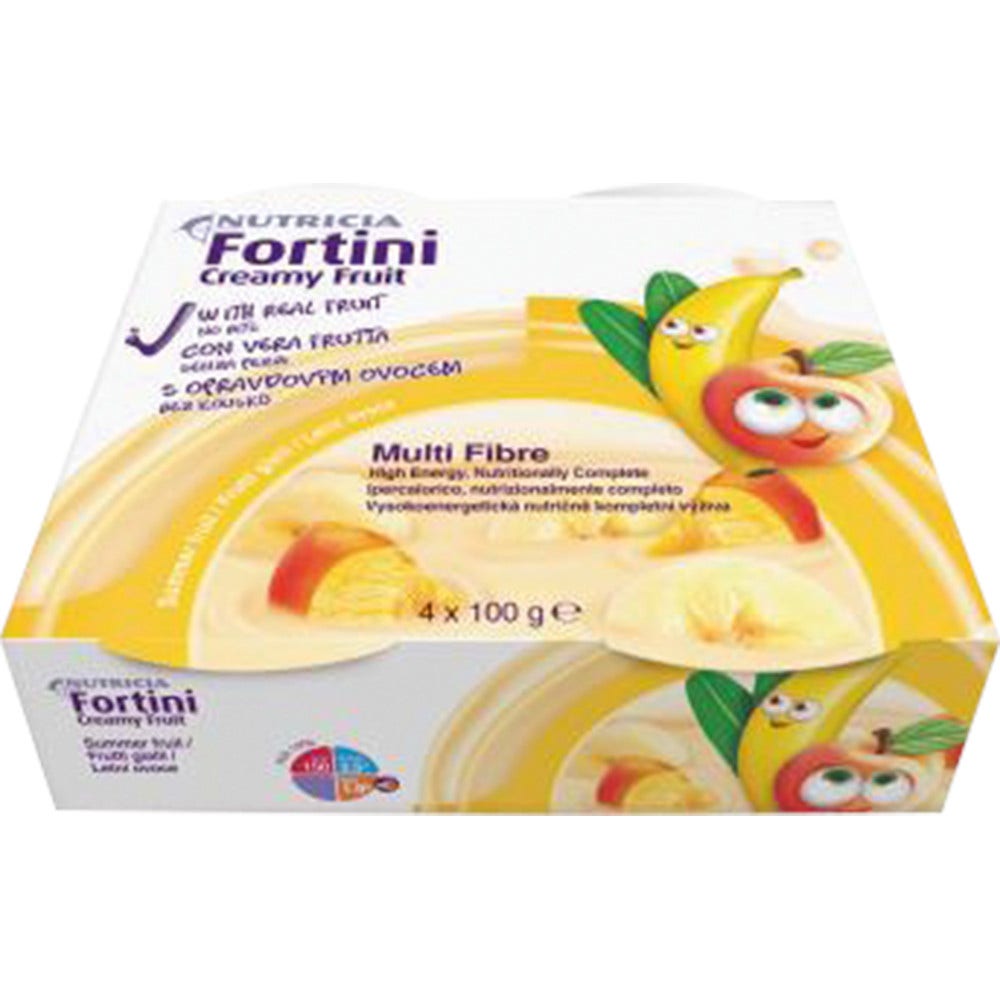Fortini Multi Fibre Creamy Frutti Gialli 4x100g