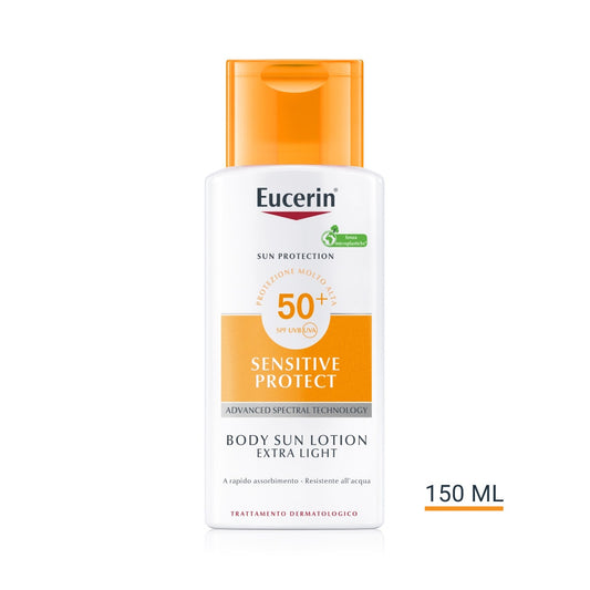 Eucerin Sunsensitive Protect Sun Lotion Extra Light SPF 50+ crema sun 150ml