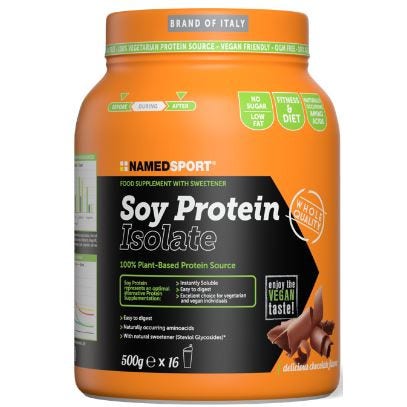 Named Sport Soy Protein Isolated Chocolate 500g