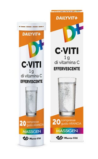 Massigen Dailyvit+ C Viti 20 Compresse Effervescenti