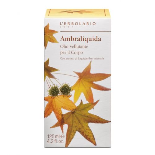 L'Erbolario Olio Vellutante Per il Corpo Ambraliquida 125ml