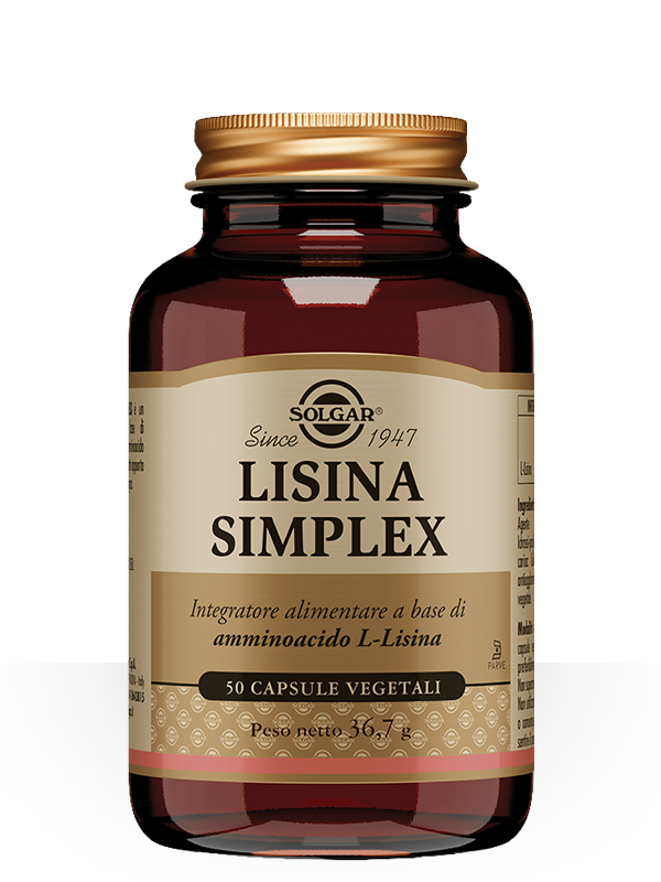 Lisina Simplex 50 Capsule Vegetali