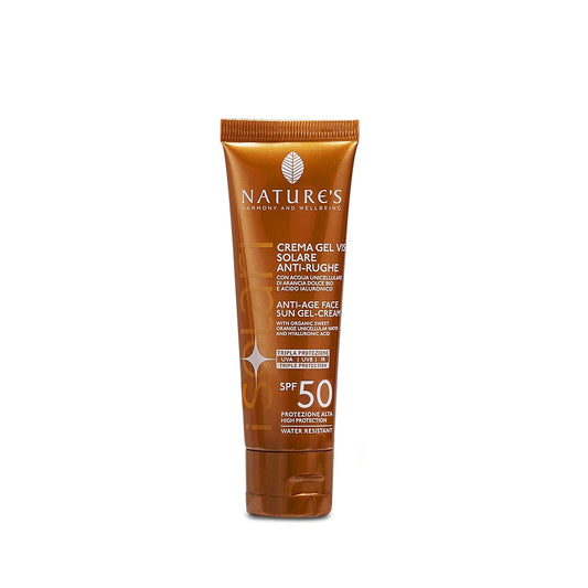 Nature's Crema-Gel viso Solare Antirughe SPF50 50ml