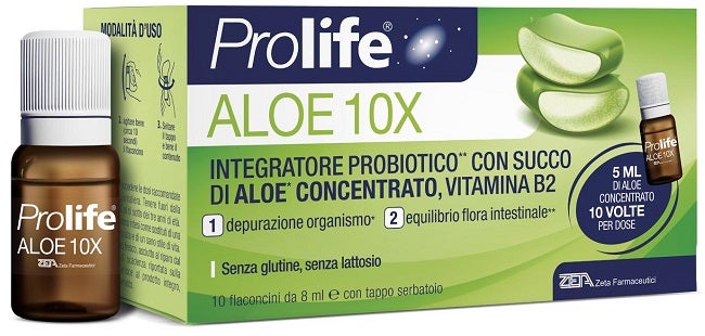 Prolife Aloe 10X 10 Flaconcini 8ml