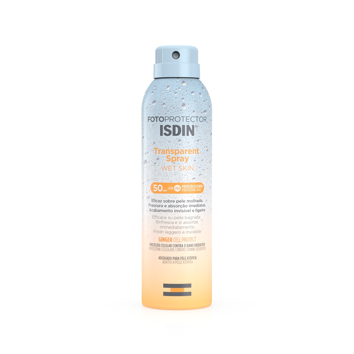 Isdin Fotoprotector Corpo Transparent Wet Skin SPF50 250ml