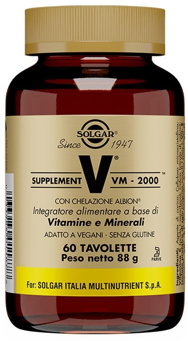 Solgar Supplement Vm 2000 60 Tavolette