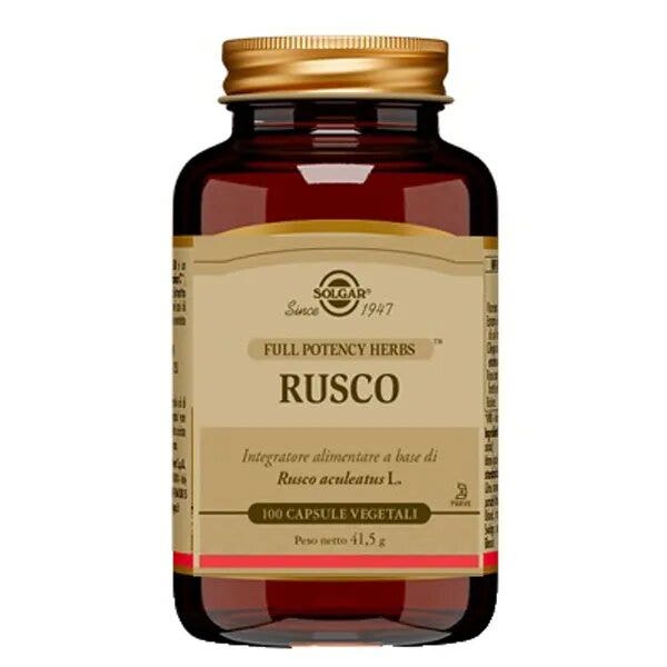 Solgar Rusco 100 Capsule Vegetali