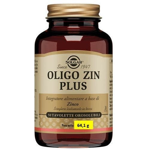 Solgar Oligo Zin Plus 50 Tavolette