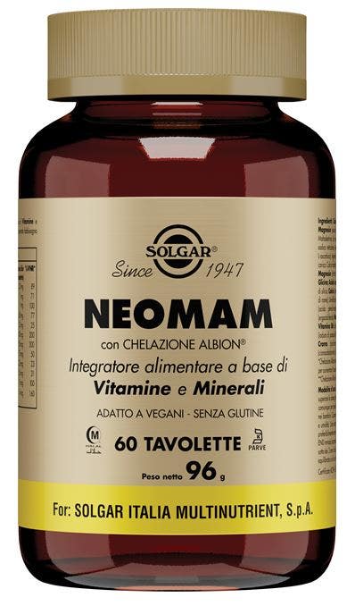 Solgar Neomam 60 Tavolette