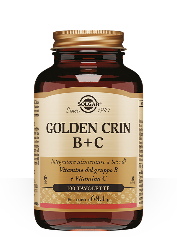 Solgar Golden Crin B+C 100 Tavolette