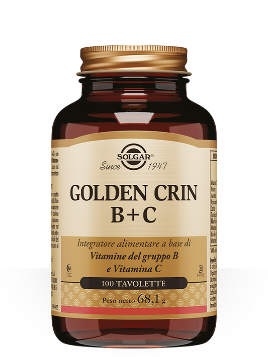 Solgar Golden Crin B+C 100 Tavolette