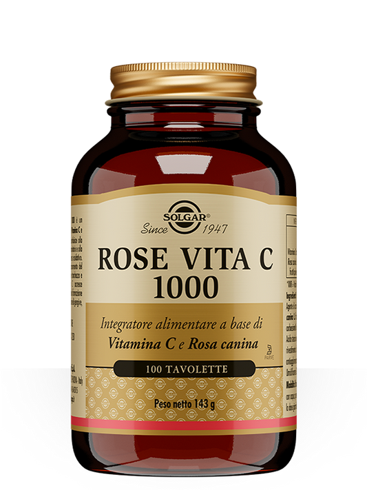 Solgar Rose Vita C 1000 100 Tavolette