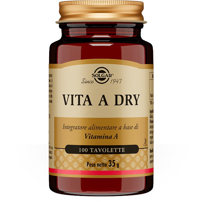 Solgar Vita A Dry 100 Tavolette