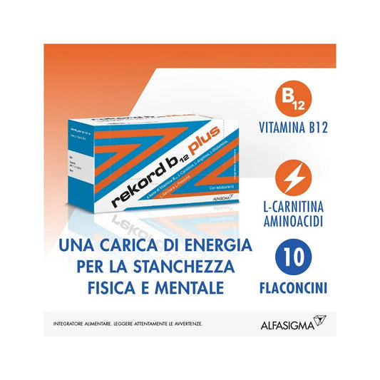 Rekord B12 Plus 10 Flaconcini Da 10ml