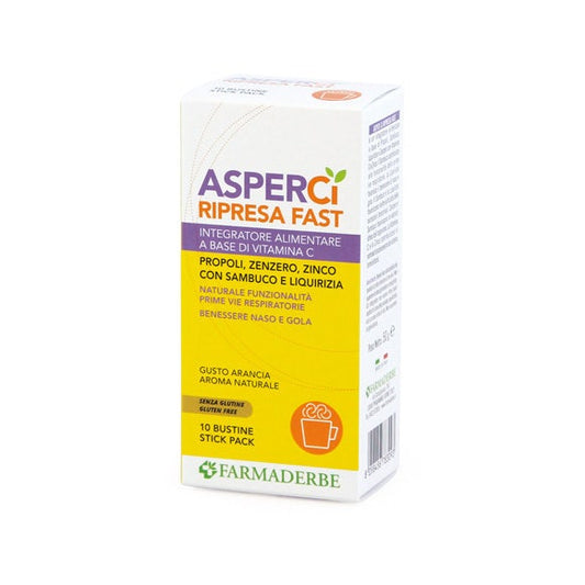 Asper Ci Ripresa Fast 10 Bustine