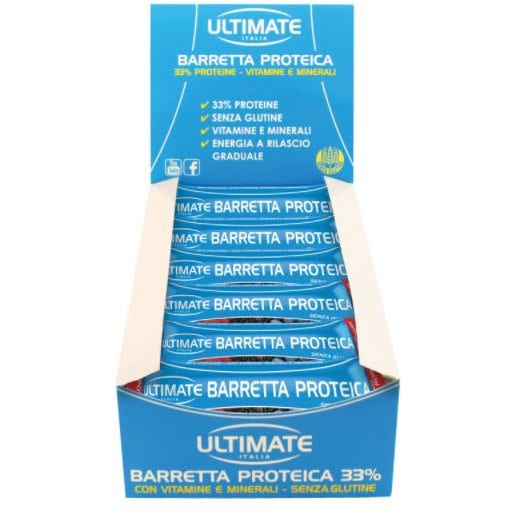 Ultimate Barretta Proteica Frutti Rossi 960g