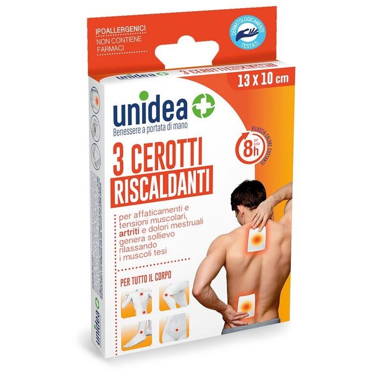 Unidea Cerotti Autoriscaldanti 13x10cm 3 Pezzi