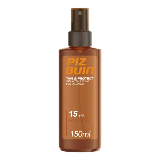 Piz Buin Tan E Protect Olio Spray SPF15 Medium 150ml