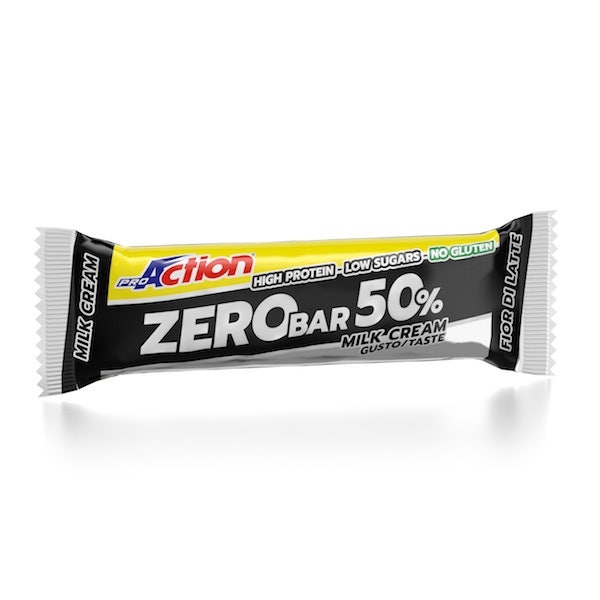Proaction Zero Bar 50% Fior Di Latte 60g