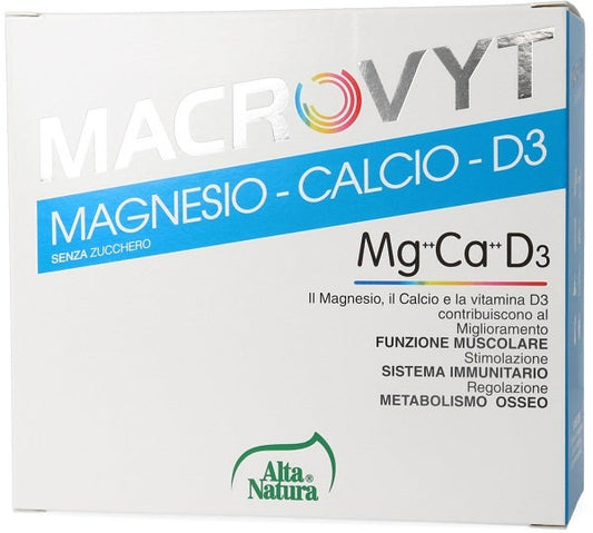 Macrovyt Magnesio + Calcio + Vitamina D3 18 Bustine