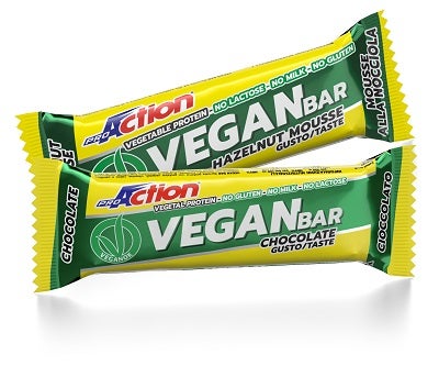Proaction Vegan Bar Barretta Cioccolato 1 Pezzo 40g