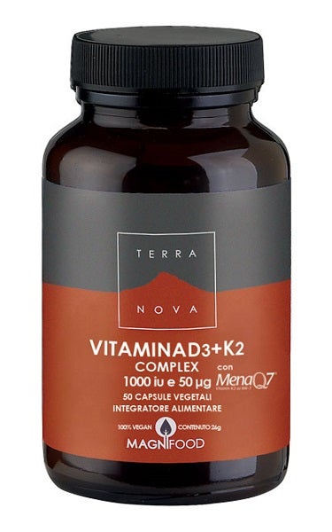 Terranova Vitamina D3 + K2 Complex 50 Capsule