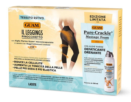 Guam Kit Pinocchietto Taglia L/X + Pure Crackle Massage Foam 150ml