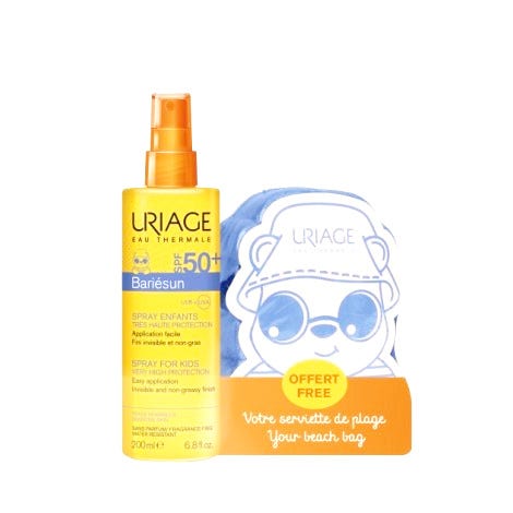 Uriage Bariesun Spray Bambini SPF50+ 200ml+Telo