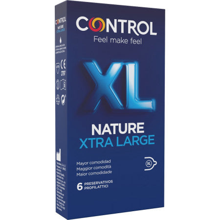 Control Profilattico New Nature XL 6 Pezzi