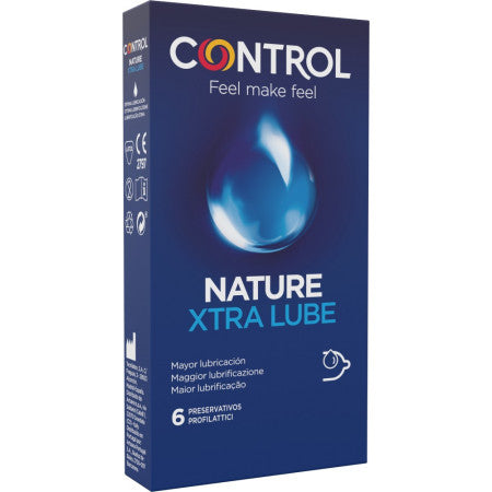 Control Profilattico New Nature 2,0 Xtra Lube 6 Pezzi