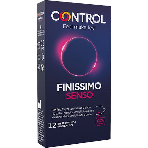Control Preservativi Finissimo Senso 12 Pezzi