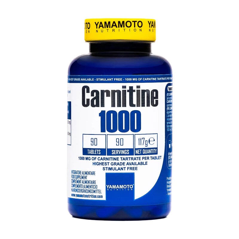 Yamamoto Nutrition Carnitine 1000 90 Compresse