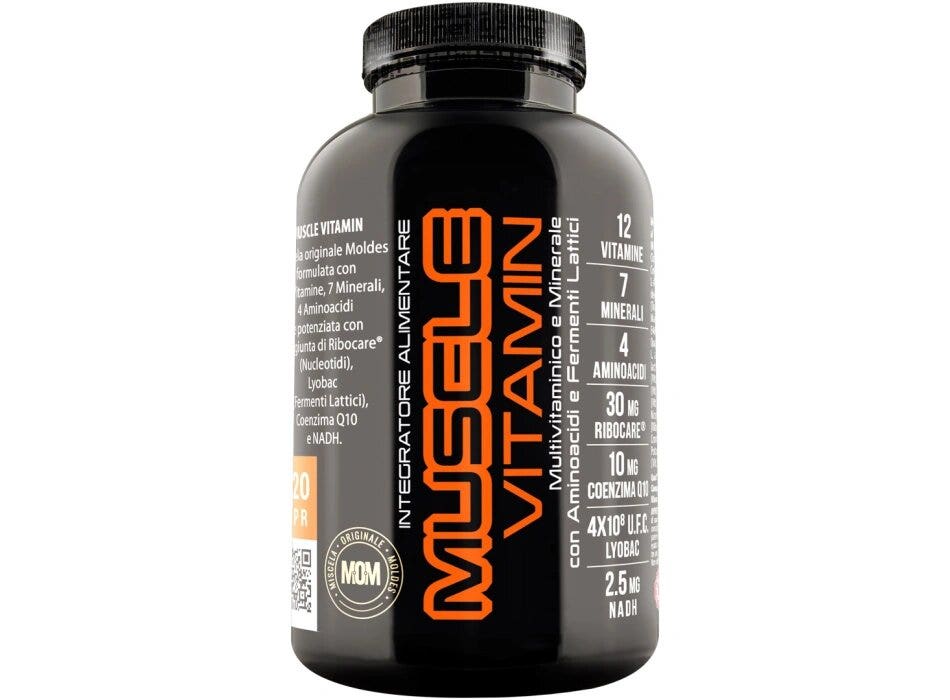 Net Integratori Muscle Vitamin 120 Compresse